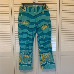 Lilly Pulitzer blue pants